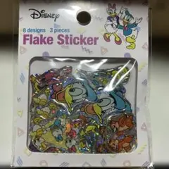 ディズニーフレークシール 8デザイン 3ピース