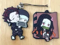 鬼滅の刃　きゅんキャラ　ラバーストラップ　竈門炭治郎　シークレット　竈門禰豆子