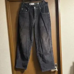 リーバイスシルバータブバギーブラック　コーデュロイパンツW30×L30 フェード