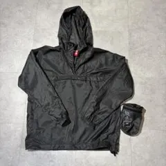 【ノースフェイス】ナイロンパーカー　プルオーバー　グレー　M レディース