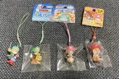 限定 원피스 ご当地限定ストラップ4点 ゾロ チョッパー