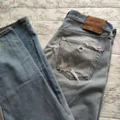USA製 リーバイス 501 裏刻印653 旧16番工場 90s デニム W35