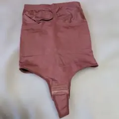 11月25日削除 ブラウン Tバックボディスーツ S