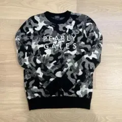 PEARLY GATES カモフラージュニットセーター サイズ4