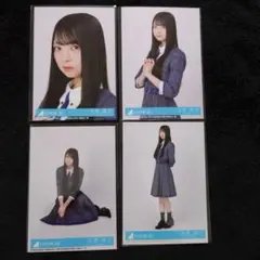 日向坂46 佐藤優羽「お願いバッハ！」封入4種コンプ