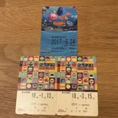 ディズニーリゾートラインフリーきっぷ ピクサーセット