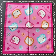 ハローキティ ハンカチ 平成レトロ 1997年 レア サンリオ キティちゃん