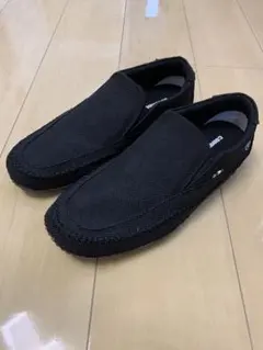 メンズ　シューズ　スリッポン　コンカラー（conqueror）ブラック
