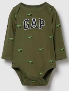 GAP トラクター柄ロンパース