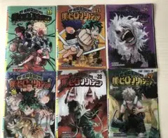 ヒロアカ　クリアファイル　ジャンフェス22·23·25·26·28·29巻