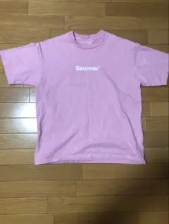 美品　TTNE Saunner ピンク Tシャツ