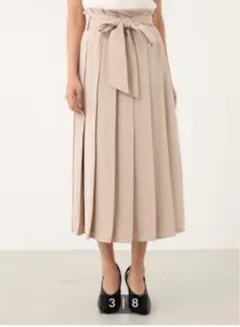 美品♡ rienda♡ ワイドプリーツスカート