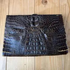 皮　クラッチバッグ　ポーチ