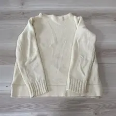 ボートネック ニット