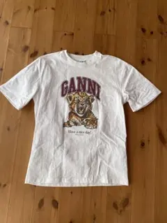 GANNI ガニー 半袖 Tシャツ ホワイトのサムネイル