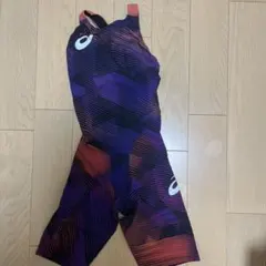 asics　競泳水着　高速水着 トップインパクト　2XSサイズ 　紫・オレンジ asics トップインパクト Sサイズ ASICS アシックス/メンズ 競泳