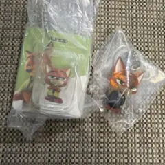 ズートピア2 ニック　ブリスターチャーム　めじるしアクセサリー　ガチャ