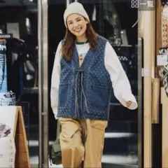 ニコアンド　てぃらアソートワークベスト
