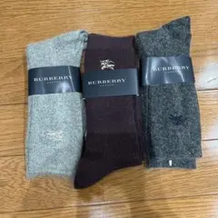 BURBERRY ソックス 3足セット