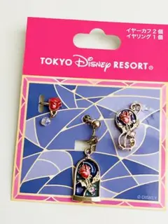 イヤリング　東京ディズニーリゾート　美女と野獣　アクセサリー　定価1800円