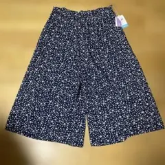 新品タグ付き tsukuru&Lin. 接触冷感 レーヨン 4L ネイビー 花柄