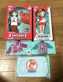 リカちゃん　一番くじ　セーラーズ ラストワン賞　赤いスタジャン　チアスタイル