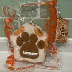 LUCKCAT スクイーズ キャラメルレオパード 肉球