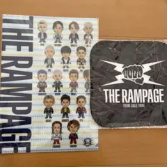 THE RAMPAGE ランペ クリアファイル ハンカチ セット