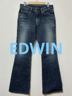 EDWINブルーブーツカットデニム W30