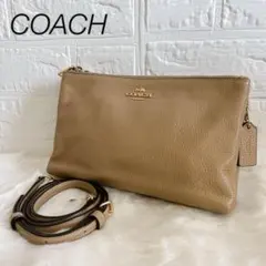 【☘良品☘】コーチ レイラ クロスボディ 2way ショルダーバッグ ポシェット