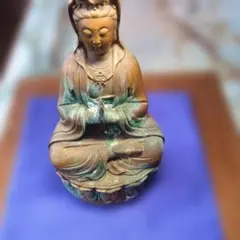 仏教美術 仏像 自在観音 小仏像 銅製 銅器 仏教美術 仏像 自在観音 小仏像 銅製 銅器 - メルカリ