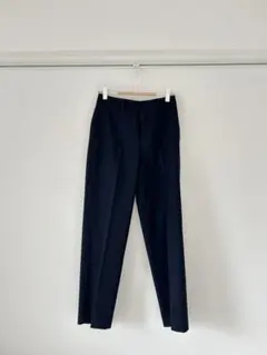 UNIQLO スラックス　アンクルパンツ 紺 ネイビー S