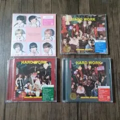 なにわ男子　HARDWORK　HARD WORK　CD　Blu-ray　初回
