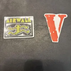 AIRWALK VLONE ステッカー 2枚セット