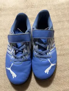 Puma フットサルシューズ サッカー 21センチ 青プーマ キッズ