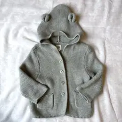baby GAP ベビーギャップ　アウター　グレー　秋服　クマ耳