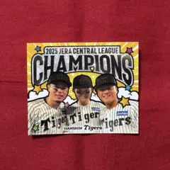 阪神タイガース　シークレットステッカー　佐藤　森下　前川 選手