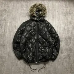 00s archive fur down jacket opium y2k