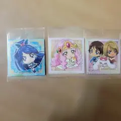 プリキュア　シール・ステッカー 3枚セット
