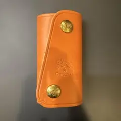 ILBISONTE オレンジ レザー キーケース　イルビゾンテ
