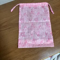 My Melody ピンク 巾着袋