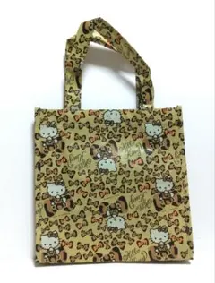 ハローキティ　レオパード柄　バッグ　2012　平成レトロ　サンリオ　ヒョウ柄