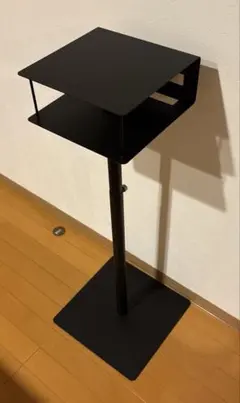 [상태 양호] 야마자키 짓츠교 타워 높이 텔레스코픽 프로젝터 스탠드 타워 블랙