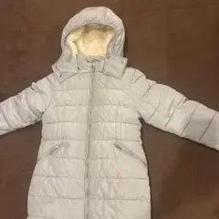 中綿コート ライトグレー