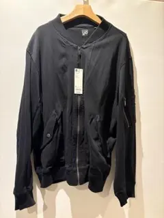 【新品タグ付】GU × UNDERCOVER リブブルゾン ブラック XL