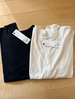 ジーユー　ソフトシアークルーネックT 2点セット