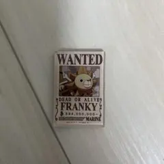 ONE PIECE FRANKY Wanted磁石