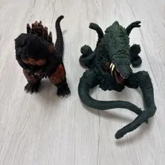 バーニングゴジラ&ビオランテ　セット