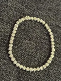 Pt900 ダイヤモンド テニスブレスレット 2.00ct プラチナ 約18 