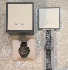 極美品 GUCCI グッチ 腕時計 G-クロノ ラージウォッチYA101203 - メルカリ